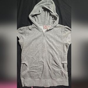 Juicy Couture Gray Hoodie Sweatshirt